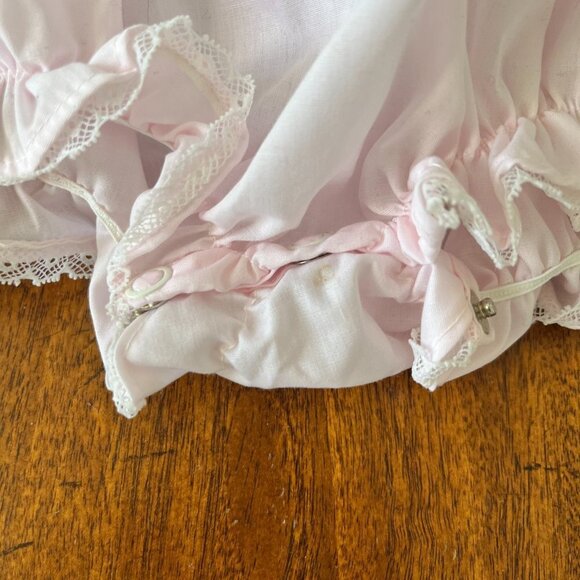 Vintage Alexis Lace Ruffle Tulip Bubble Romper - Picture 6 of 8